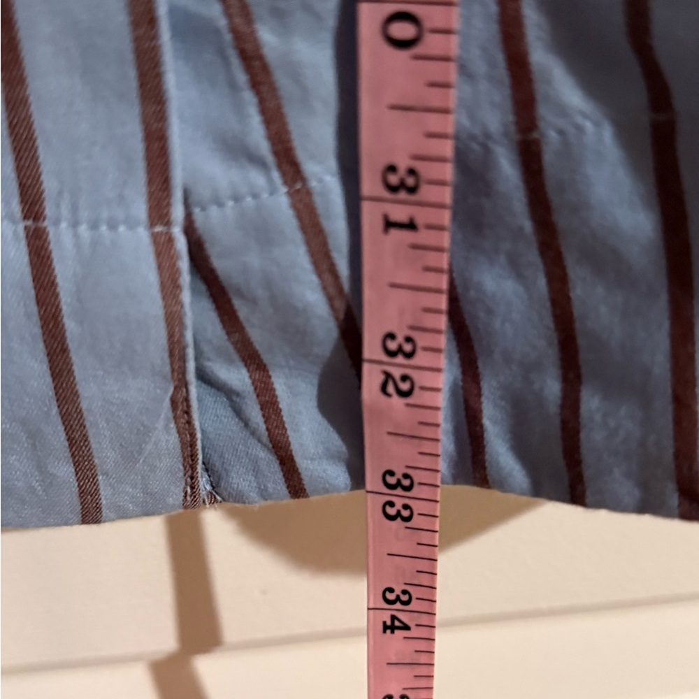 Pact Blue and White Striped Midi Skirt - Picture 8 of 8